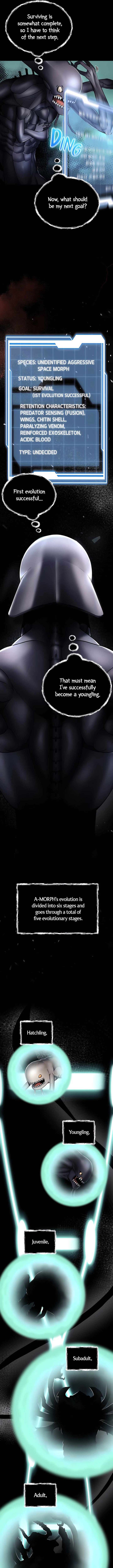 I Became an Evolving Space Monster Chapter 13 - Page 2