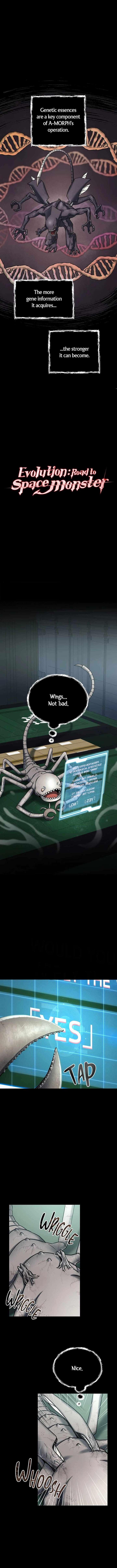 I Became an Evolving Space Monster Chapter 3 - Page 1