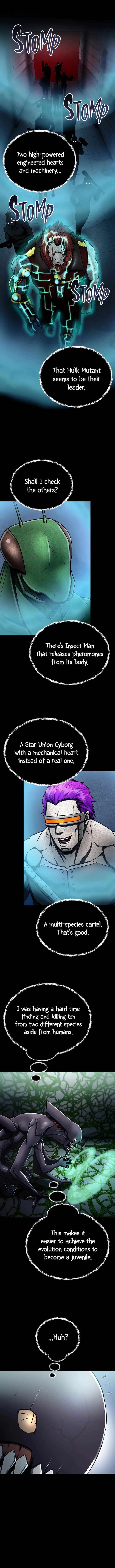 I Became an Evolving Space Monster Chapter 35 - Page 9