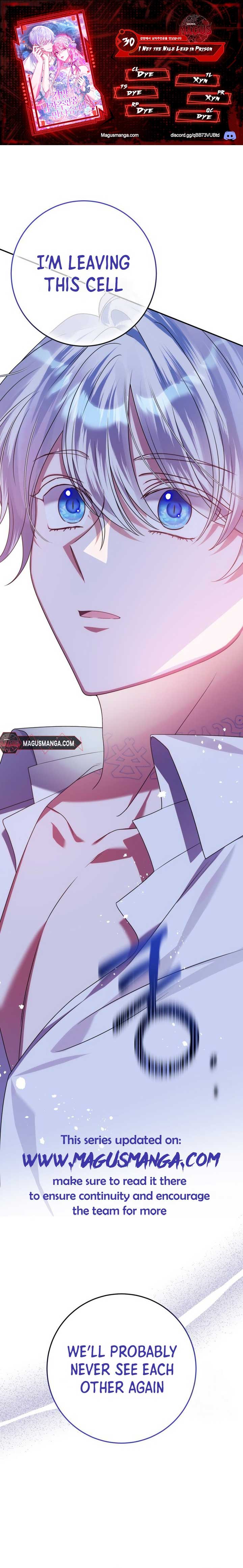 I Met the Male Lead In Prison Chapter 30 - Page 1