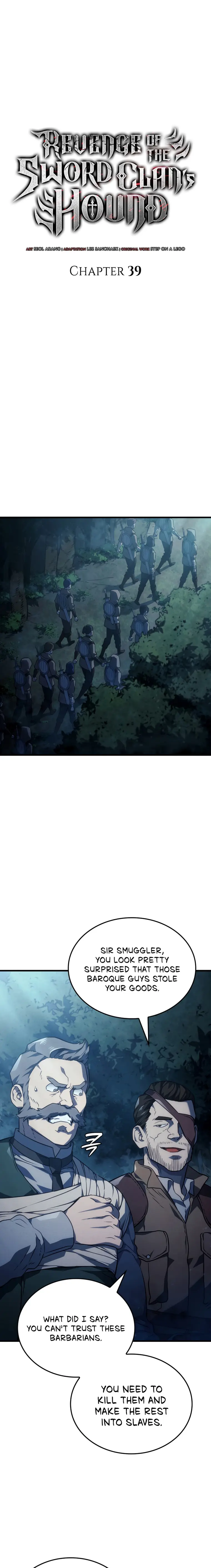 Revenge of the Iron-Blooded Sword Hound Chapter 39 - Page 1