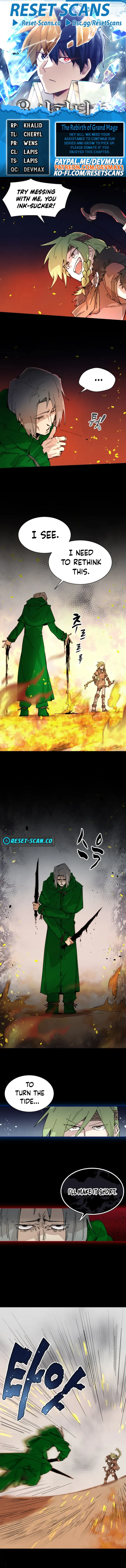 The Great Mage of the Hero’s Party Reincarnates Chapter 76 - Page 1
