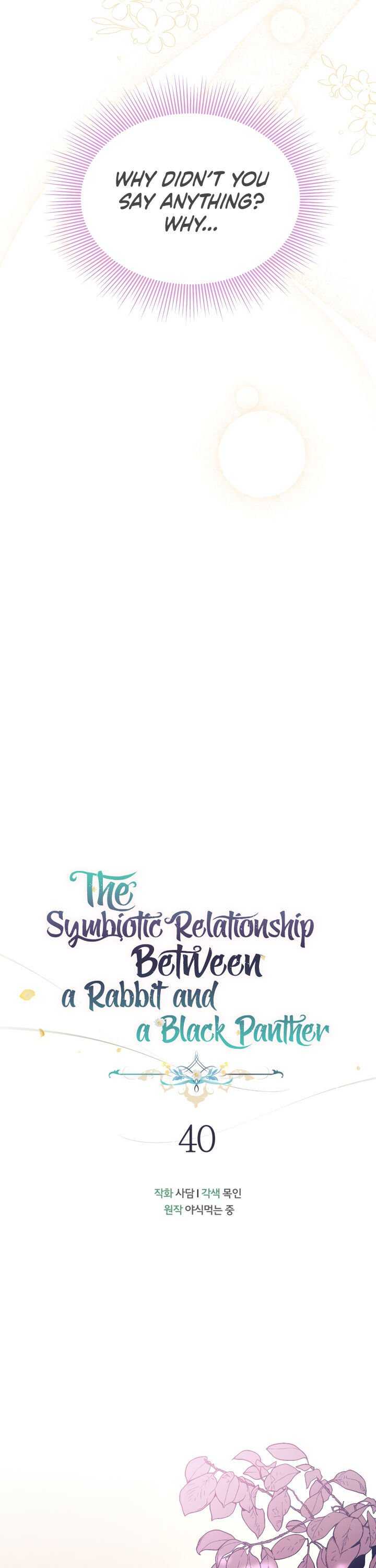 The Symbiotic Relationship Between the Rabbit and the Black Panther Chapter 40 - Page 12