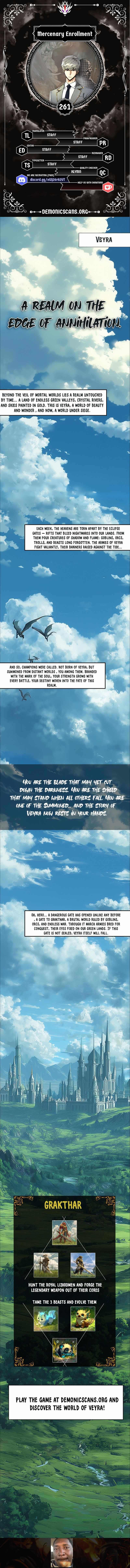 Mercenary Enrollment Chapter 261 - Page 1