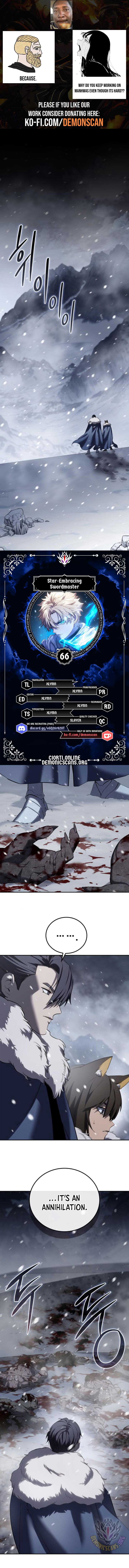 Star-Embracing Swordmaster Chapter 66 - Page 1