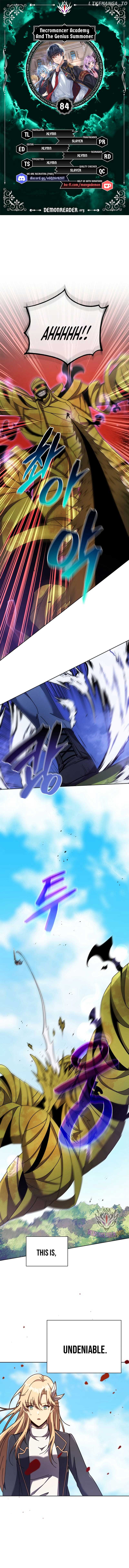 Necromancer Academy and the Genius Summoner Chapter 84 - Page 1