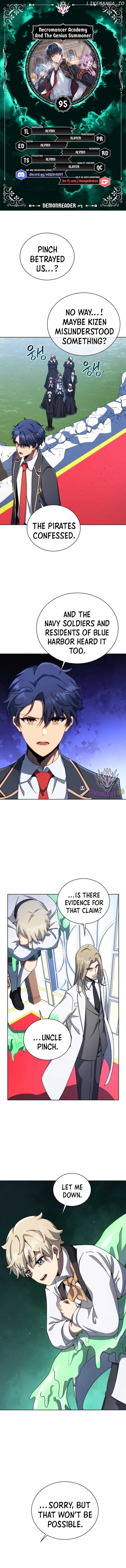 Necromancer Academy and the Genius Summoner Chapter 95 - Page 1