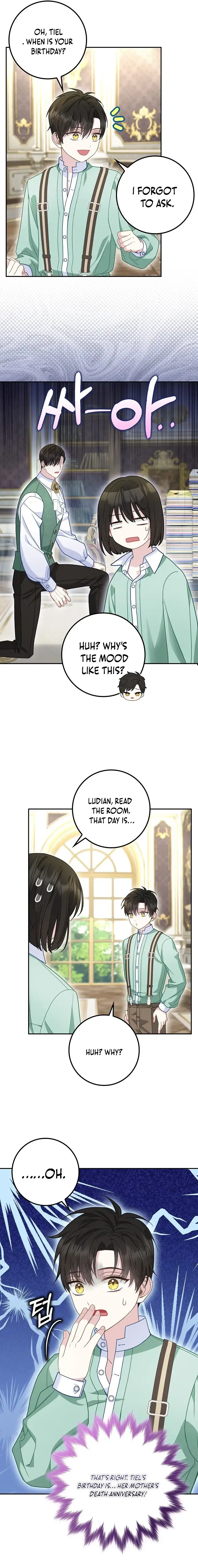 Baby Snow Leopard of the Black Leopard Family Chapter 19 - Page 8