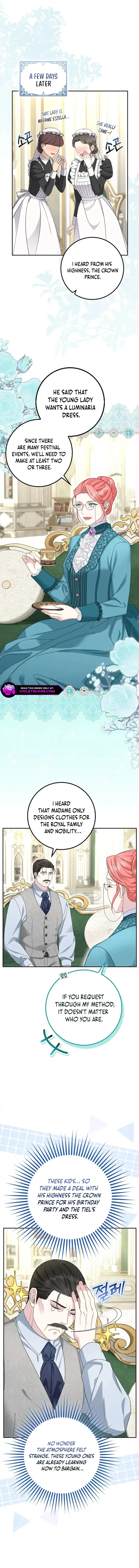 Baby Snow Leopard of the Black Leopard Family Chapter 28 - Page 8