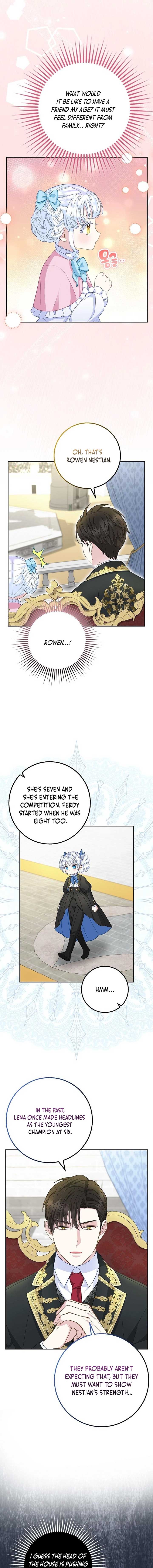 Baby Snow Leopard of the Black Leopard Family Chapter 35 - Page 9