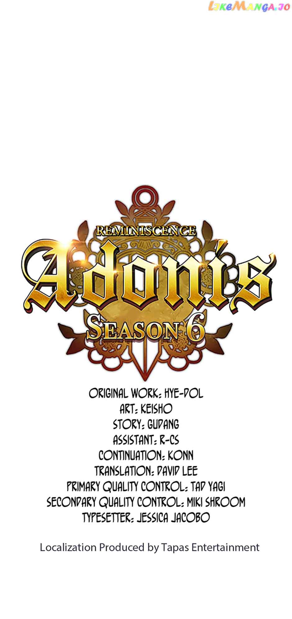 Reminiscence Adonis Chapter 241 - Page 1