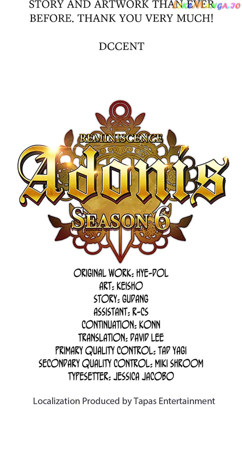 Reminiscence Adonis Chapter 242 - Page 60