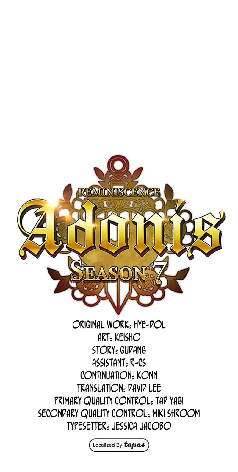 Reminiscence Adonis Chapter 249 - Page 1