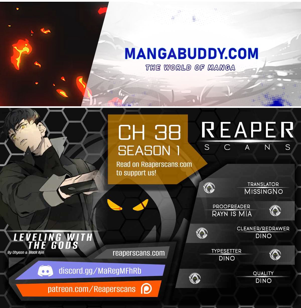 Leveling With The Gods Chapter 38 - Page 1