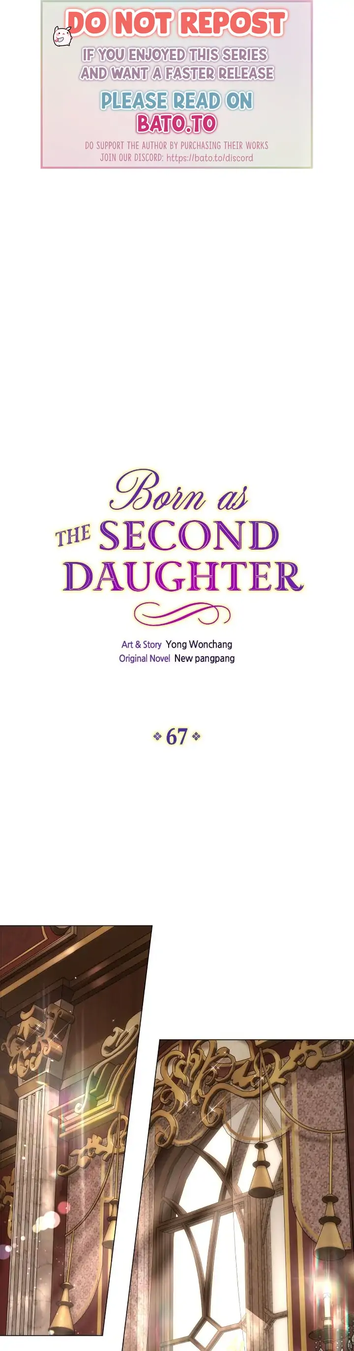 I Was Born As The Second Daughter Chapter 67 - Page 1