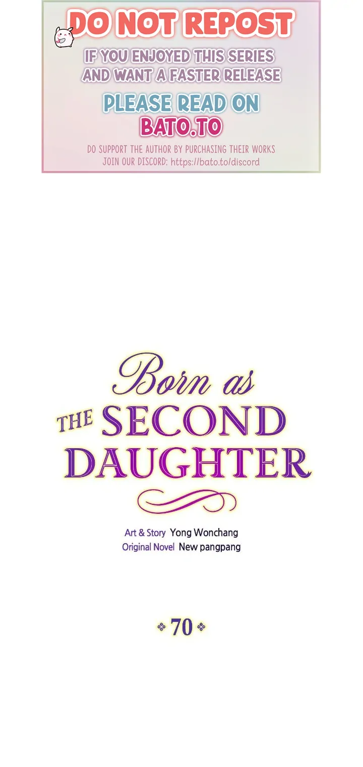 I Was Born As The Second Daughter Chapter 70 - Page 1