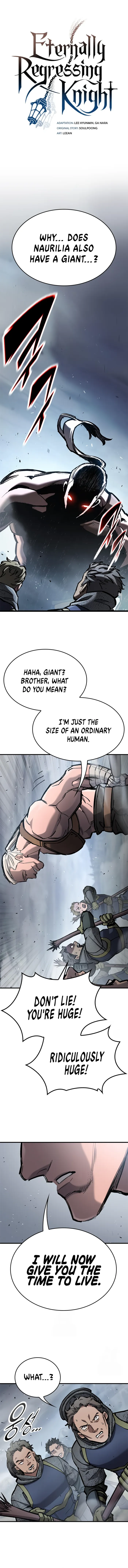 Eternally Regressing Knight Chapter 70 - Page 1