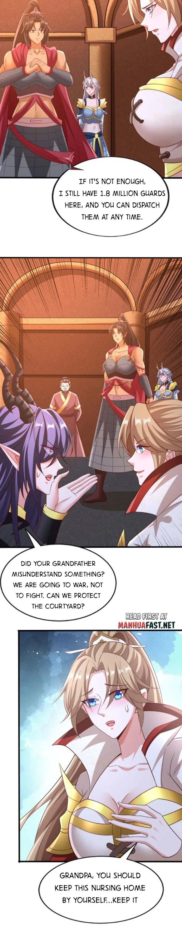 Empress’ Husband is Actually Invincible Chapter 282 - Page 8